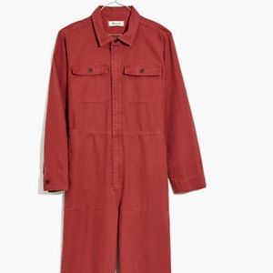 Madewell sz 10 rust coverall